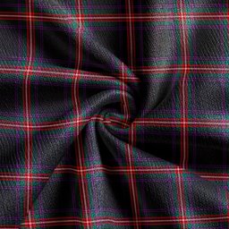Scottish Watt (Wate) Modern Clan Crest Tartan V neck Knitted Fleece Cardigans