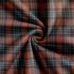 Scottish Newlands (Walker Newlands) Weathered Clan Crest Tartan V neck Knitted Fleece Cardigans
