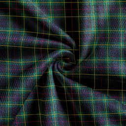 Scottish MacLeod of Skye Modern Clan Crest Tartan V neck Knitted Fleece Cardigans