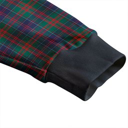 Scottish Stewart of Appin Hunting Modern Clan Crest Tartan V neck Knitted Fleece Cardigans