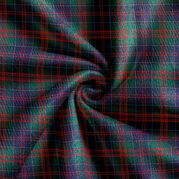 Scottish Stewart of Appin Hunting Modern Clan Crest Tartan V neck Knitted Fleece Cardigans