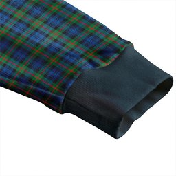Scottish Murray Modern Clan Crest Tartan V neck Knitted Fleece Cardigans