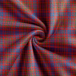 Scottish MacLeod of Tullibardine (Red MacLeod) Ancient Clan Crest Tartan V neck Knitted Fleece Cardigans