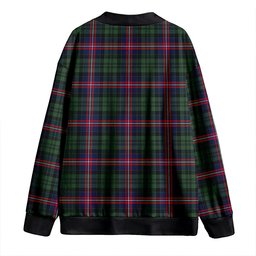 Scottish MacNeil of Colonsay (MacNeil of Barra of Colonsay) (Highland Society of London) Modern Clan Crest Tartan V neck Knitted Fleece Cardigans