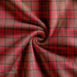 Scottish MacNeish Weathered Clan Crest Tartan V neck Knitted Fleece Cardigans