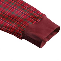 Scottish MacRae Modern Clan Crest Tartan V neck Knitted Fleece Cardigans