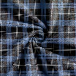 Scottish Melville Weathered Clan Crest Tartan V neck Knitted Fleece Cardigans