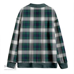 Scottish Murray of Atholl Dress (Murray Dress) Modern Clan Crest Tartan V neck Knitted Fleece Cardigans