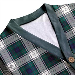 Scottish Murray of Atholl Dress (Murray Dress) Modern Clan Crest Tartan V neck Knitted Fleece Cardigans