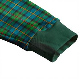 Scottish MacLeod of Harris (MacLeod Hunting) Ancient Clan Crest Tartan V neck Knitted Fleece Cardigans