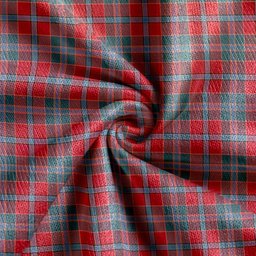 Scottish Murray of Abercairney Weathered Clan Crest Tartan V neck Knitted Fleece Cardigans