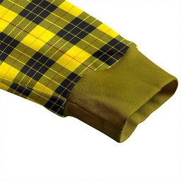 Scottish MacLeod of Lewis Modern Clan Crest Tartan V neck Knitted Fleece Cardigans