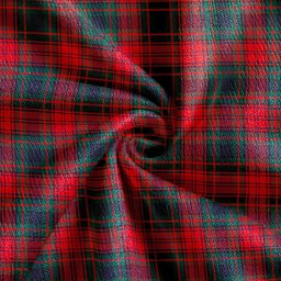 Scottish Murray of Atholl Red Dress (Murray of Atholl; Red Dress) Modern Clan Crest Tartan V neck Knitted Fleece Cardigans