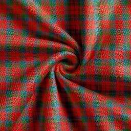 Scottish Robertson Ancient Clan Crest Tartan V neck Knitted Fleece Cardigans