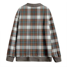 Scottish Murray of Atholl Dress (Murray Dress) Weathered Clan Crest Tartan V neck Knitted Fleece Cardigans