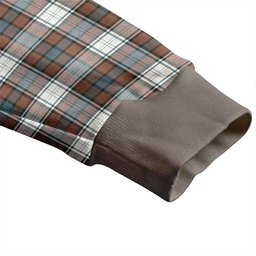 Scottish Murray of Atholl Dress (Murray Dress) Weathered Clan Crest Tartan V neck Knitted Fleece Cardigans