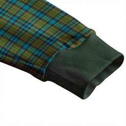 Scottish MacLellan Ancient Clan Crest Tartan V neck Knitted Fleece Cardigans