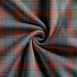 Scottish Stewart of Appin Hunting Weathered Clan Crest Tartan V neck Knitted Fleece Cardigans