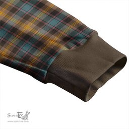 Scottish Watson (Wate/Watt) Weathered Clan Crest Tartan V neck Knitted Fleece Cardigans