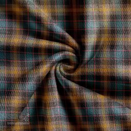 Scottish Watson (Wate/Watt) Weathered Clan Crest Tartan V neck Knitted Fleece Cardigans