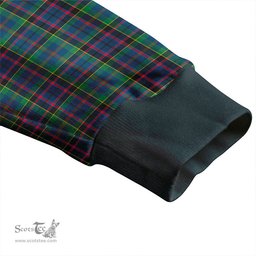 Scottish Stinson (Stephenson/Stevenson) Modern Clan Crest Tartan V neck Knitted Fleece Cardigans