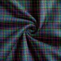 Scottish Stinson (Stephenson/Stevenson) Modern Clan Crest Tartan V neck Knitted Fleece Cardigans