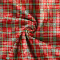 Scottish Ogilvie Ancient Clan Crest Tartan V neck Knitted Fleece Cardigans