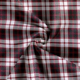 Scottish MacPherson of Pitmain Modern Clan Crest Tartan V neck Knitted Fleece Cardigans