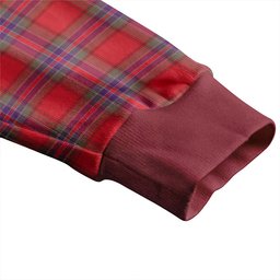 Scottish MacRae of Ardentoul Weathered Clan Crest Tartan V neck Knitted Fleece Cardigans