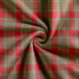 Scottish Strang Weathered Clan Crest Tartan V neck Knitted Fleece Cardigans