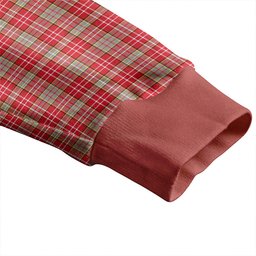 Scottish Ogilvie Weathered Clan Crest Tartan V neck Knitted Fleece Cardigans