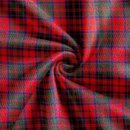 Scottish Stewart of Ardshiel Modern Clan Crest Tartan V neck Knitted Fleece Cardigans