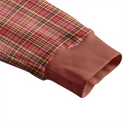 Scottish Ogilvie of Strathallan Weathered Clan Crest Tartan V neck Knitted Fleece Cardigans