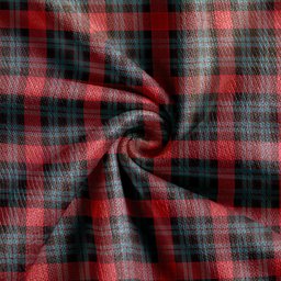 Scottish Murdoch Weathered Clan Crest Tartan V neck Knitted Fleece Cardigans
