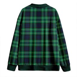Scottish MacNeil of Colonsay (MacNeil of Barra of Colonsay) Modern Clan Crest Tartan V neck Knitted Fleece Cardigans