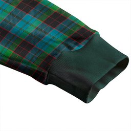 Scottish Stewart Old Ancient Clan Crest Tartan V neck Knitted Fleece Cardigans