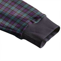 Scottish Sempill (Semple) Weathered Clan Crest Tartan V neck Knitted Fleece Cardigans