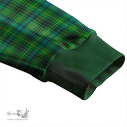 Scottish Stewart Hunting Ancient Clan Crest Tartan V neck Knitted Fleece Cardigans