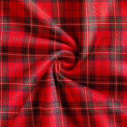 Scottish Stewart of Rothesay Modern Clan Crest Tartan V neck Knitted Fleece Cardigans