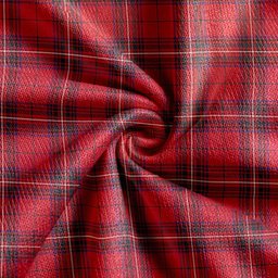 Scottish Stewart of Rothesay Weathered Clan Crest Tartan V neck Knitted Fleece Cardigans