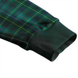 Scottish Stewart Hunting Modern Clan Crest Tartan V neck Knitted Fleece Cardigans