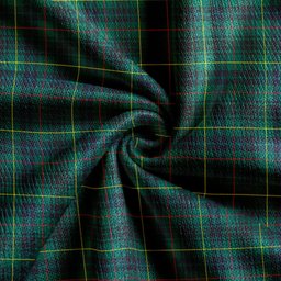 Scottish Stewart Hunting Modern Clan Crest Tartan V neck Knitted Fleece Cardigans