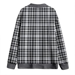 Scottish Scott (Sir Walter) Personal Clan Crest Tartan V neck Knitted Fleece Cardigans