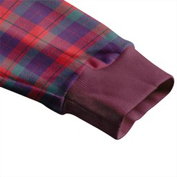 Scottish Skene of Cromar Weathered Clan Crest Tartan V neck Knitted Fleece Cardigans