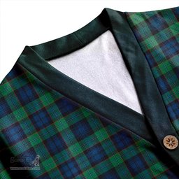 Scottish Sempill (Semple) Modern Clan Crest Tartan V neck Knitted Fleece Cardigans