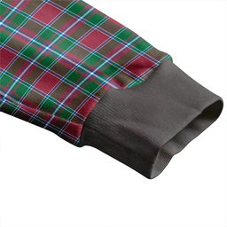 Scottish Spens Ancient Clan Crest Tartan V neck Knitted Fleece Cardigans