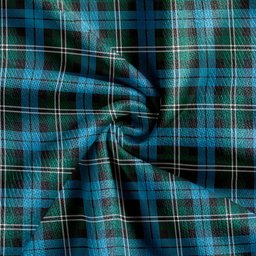 Scottish Melville Modern Clan Crest Tartan V neck Knitted Fleece Cardigans