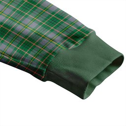 Scottish Taylor Weathered Clan Crest Tartan V neck Knitted Fleece Cardigans