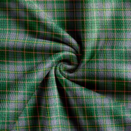 Scottish Taylor Weathered Clan Crest Tartan V neck Knitted Fleece Cardigans