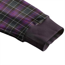 Scottish Syme Weathered Clan Crest Tartan V neck Knitted Fleece Cardigans